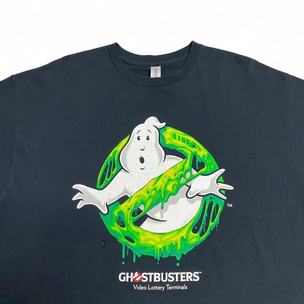 Ghostbusters Black Graphic Gaming T-Shirt XL